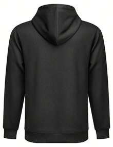 Fashionable "Thanksgiving Day" Printed Hooded Shirt For Girls, Casual Autumn And Winter T-Shirt, Halloween Costume, Birthday Outfit For Women, Halloween Clothes, Durable 380g Sweatshirt - 黑色 - 查看 2