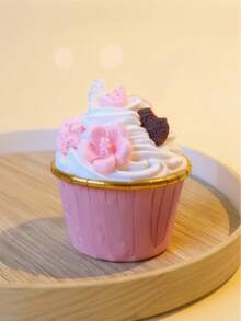 1/2/6 Nến thơm tráng miệng | Sáp đậu nành thủ công với lớp phủ chân thực | Quà tặng dễ thương cho phụ nữ, sinh nhật, đám cưới, trang trí nhà cửa - Nhiều màu - Xem 20