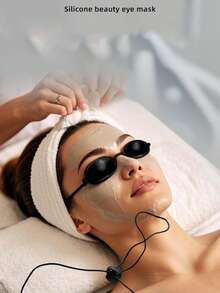 1 Peça Protetor de Olhos/Óculos de Sol para Dispositivo de Beleza IPL/Bronzeamento, Protetor de Olhos para Aparador de Sobrancelhas, Protetor de Olhos Blackout Suave