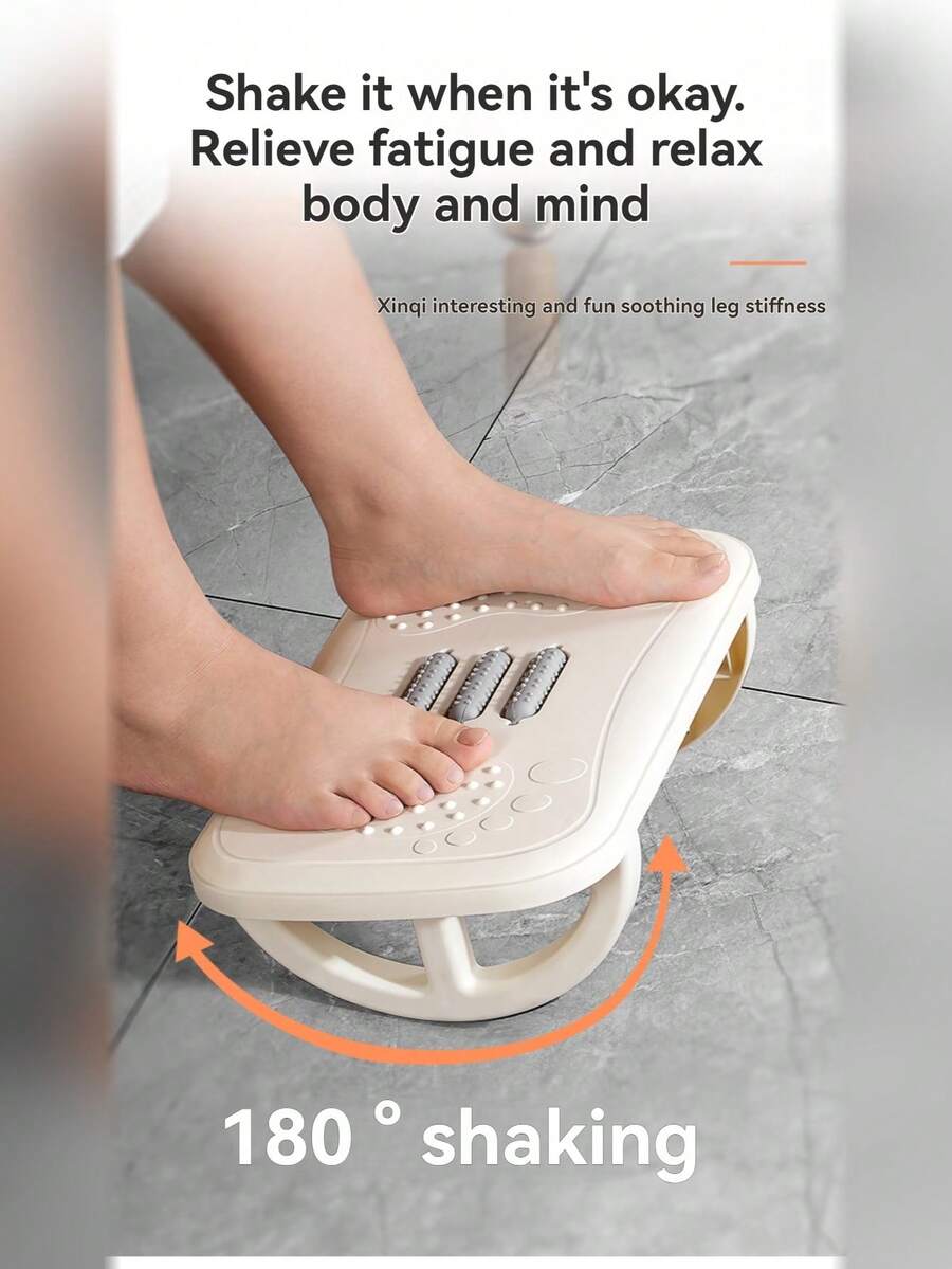 Swinging Foot Pedal, Thick Anti Slip Design, 180 ° Free Rotation, Home Fitness Equipment, Enhances Leg Lines, Comfortable , Available In Multiple Colors