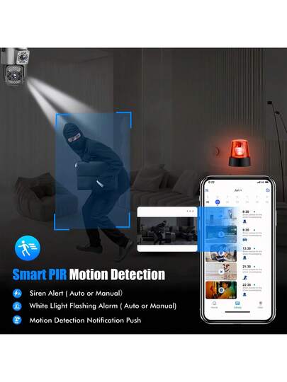 SWVW 4K 8MP 10X Zoom Dual Lens 4G IP Camera Night Vision Ai Human Detect PTZ Outdoor Video Camara Wireless V380 Pro CCTV Security Protection,Supports Sim Card RJ 45 Connection,4G Indoor Home view 8