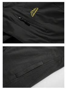 户外软壳外套，三合一可拆卸保暖内衬，适合秋冬季穿着