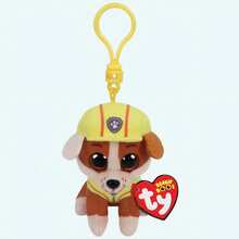 Spin Master Llavero de peluche de Paw Patrol, juguetes de peluche lindos de Paw Patrol para niños y niñas, juguetes de peluche mini divertidos de Paw Patrol, juguetes de peluche adorables de Paw Patrol, juguetes de peluche abrazables, animales de peluche suaves, llaveros para niños