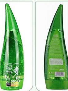 PINK KEY 12/6/3/2/1 Geles de Aloe Vera Sábila Hidratante Y Reparador Suavizante Grande 300ML - 3 PIEZAS - Ver 2