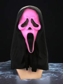 1 件 Funny World 成人尖叫派对服装面具，恐怖化妆舞会节日派对角色扮演鬼屋头饰。 - 彩色 - 查看 9