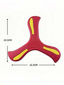 1pc Boomerang, Outdoor Toy. When Thrown, It Can Draw An Arc In The Air And Fly Back To The Player, Bringing Surprise And Fun, Increasing The Interactivity And Challenge Of The Game. Skill Training: Helps Train The Player's Hand-Eye Coordination, Arm Strength, And Body Balance. Suitable For Outdoor, Party, Team Building, And Entertainment. - Multicolor - View 11