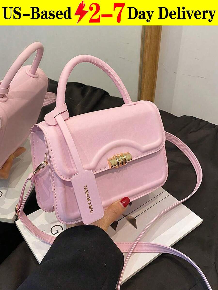 [2-7 Days Delivery!!!]Solid-Color Textured Tote Bag Crossbody Bag Elegant Minimalist Small Square Bag,Fashionable Women Handbag, New Retro-Style Saddle Bag, Crossbody Bag With Good Quality Shoulder Strap,Minimalist Crossbody Bag,Solid Color Shoulder Bag,Lightweight Everyday Bag,Elegant Evening Clutch,Crossbody Bags For Women,Bolsos Para Mujer,Tote Bags For Women,Shoulder Bags,Bolsas De Mujer Bonitas,Bag.Christmas,Christmas Gifts,Gifts For Women,Crossbody Bags For Women,Purses,Purses And Bags Women,Makeup Bag,Bags For Women,Shoulder Bag,Carteras Para Mujer,Christmas Bags,Carteras Para Mujer,Mom Gifts,Makeup Bag,Personalized Gifts,Teacher Gifts,Teacher Christmas Gifts,Totes Bags For Women,Purses And Bags Women,Purses And Bags,Bolsas Elegantes Para Mujer,Carteras Para Mujer,Purses For Women,Cartera Para Mujer Elegante - 粉色 - 查看 1