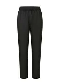Men's Casual Long-Sleeved Two-Piece Suit, Mid-Length Top And Trousers - 黑色 - 查看 6