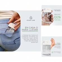 Desinfectante de Manos Spray Orgánico de 45ml - Sin Alcohol, Sin Perfume, 100% Natural - CARE - Multicolor - Ver 1