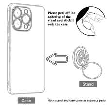 四合一防震闪亮手机壳，配有珍珠挂绳、化妆镜和磁吸支架，兼容 16、 16 Pro、 16 Pro Max、Galaxy S25、S25+、S25 Ultra 等机型。 - 金色 - 查看 6