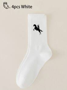 Bộ 40/30/24 đôi tất thể thao thoải mái dành cho cả nam và nữ, tất dài nam phù hợp cho thể thao và tập luyện, tất dài nữ phù hợp cho trang phục thường ngày và công sở, kháng khuẩn, mềm mại, màu đen trắng, khử mùi, thấm hút mồ hôi, nhẹ và thoải mái, phù hợp cho mùa thu/đông, bộ 20/10/8/6/4/2 đôi, mùa thu - Nhiều màu - Xem 23