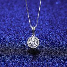 925 Silver Necklace 45cm With Round Light Point - Silver - View 7
