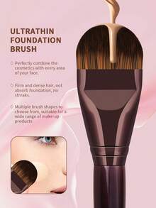 MAANGE 13/16/17/18/21件套化妆刷套装,包含14支化妆刷+1个化妆包+2个化妆海绵,内含粉底刷、腮红刷、散粉刷、眼影刷、睫毛膏刷、眉刷、唇刷、高光刷、遮瑕刷。化妆刷套装,旅行化妆刷套装,送给女性和女孩的礼物。化妆刷套装,化妆刷套装,化妆刷套装,全套化妆刷,化妆刷套装,全套化妆工具,化妆刷套装,化妆刷套装,化妆刷礼盒套装 - 黑色 - 查看 12