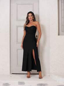 Women Dresses - 黑色 - 查看 9