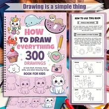 1 livre de coloriage pour adultes et enfants, motifs audacieux et faciles, design simple et élégant, idéal pour la détente. Peut être utilisé comme cadeau de Noël, Halloween, anniversaire, fête des enfants, fournitures scolaires, fournitures de rentrée scolaire. [Essentiel pour le dessin à la main] - Multicolore - Voir 9