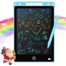 8.5 Inch LCD Writing Tablet, Drawing Board, Doodle Pad, Family Puzzle Toy, Handwriting Board, Colorful Scribble Pad, Message Board, One-Click Erase, Reusable, Ideal As Children's Gift, Learning Supplies, Birthday, Halloween, Christmas Gift, Suitable For 3-8 Years Old Kids