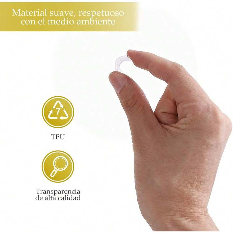 Ring Size Adjuster. Ring Size Reducer Accessory, Protector, Adjuster. 15-Piece Pack, Assorted Sizes. Silicone Ring Sizer Set. - 1 - 查看 4