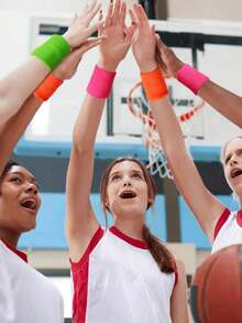 Custom Sports Wristbands, Custom Name Wristbands, Moisture-Wicking Wristbands For Women, Customizable Name, Suitable For Tennis, Basketball, Running, Yoga, Gym, Fitness Accessories, Exquisite, Simple, High-Quality Customization, Multi-Color - Multicolor - View 8