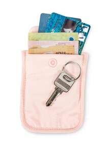 Portefeuille de soutien-gorge anti-RFID caché - Doux et agréable à la peau, réglable, fermeture à bouton pour empêcher la chute des articles, léger et respirant, lavable et réutilisable, pochette de voyage et poche cachée spécifique pour passeport, options de couleurs multiples