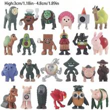 24-Piece Italian Brainrot Character Collectible Doll Set - Tungtungtung Sahur PVC Statue, Featuring Expressive Eyes, Poses, And Multi-Color Options (Green, Pink, Blue, Black, Brown, White, Gray, Red, Gold) - Chibi-Style Mini Figures Suitable For Game Enthusiasts, For Display And Shelf Decoration, Birthday/Holiday Gifts, Italian-Themed Collectible Set, With Labeled Characters And Expressions, Multi-Color Options. - Multicolor - View 6