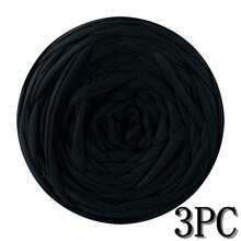 1/3 Pcs T-Shirt Yarn, Woven Fabric Knitted Yarn, Used For Crocheting And Knitting Bags, Cushions, Dolls, Handicraft Crochet Projects - Multicolor - View 128