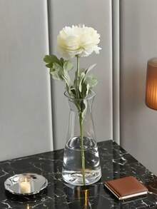 1/2/5/8/10 chiếc Bình hoa nhựa kiểu kim cương chất lượng cao, hoa trong suốt làm thủ công, thích hợp cho nhiều loại bó hoa và đồ trang trí, lý tưởng để cắm trên bàn, đám cưới, tiệc tùng, trang trí Giáng sinh, 17*7,5*5,5cm - Trong sáng - Xem 10