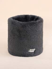 1 件儿童冬季羊毛围巾颈部保暖器（男孩和女孩适用） - 純色圍脖 - 查看 5