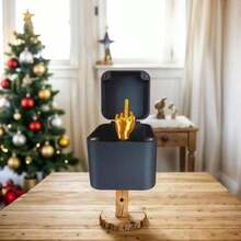 2/1 pieza Caja de regalo sorpresa, Caja divertida y novedosa, Regalo perfecto para bromas, Caja original para agregar ambiente, Regalo perfecto para fiestas de cumpleaños y Navidad/Halloween de familiares y amigos, Decoración de habitación/Halloween/baño/otoño para el hogar/dormitorio/Navidad/sala de estar