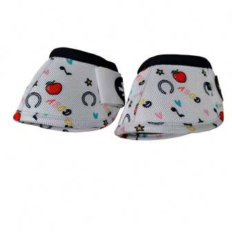 Horse Ballistic Overreach Bell Boots, Superb Protection, Durability & Comfort, Quick Wrap Hook & Loop