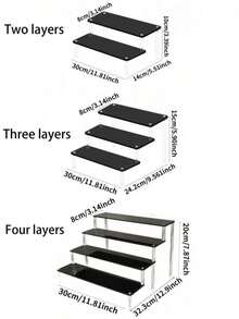 1pc Acrylic Tiered Cosmetic Storage Organizer, Multi-Layer Display Rack For Perfume, Skincare, Makeup, Suitable For Living Room, Bathroom, Bedroom, Home Decor, Also For Beach Holiday, Bathroom, Bedroom, Large Capacity - Multicolor - View 15
