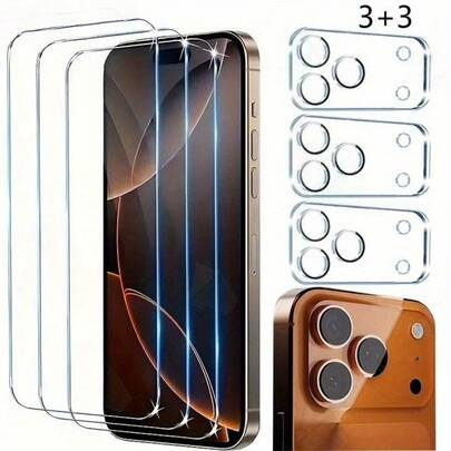 [3+3] 3-Pack Hd Gla…