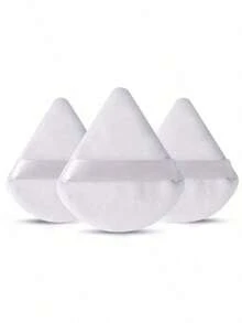 Bông phấn trang điểm mini hình tam giác, bông phấn mềm mại không chứa latex dùng cho kem nền, kem che khuyết điểm, phù hợp với mọi loại da, bông tán mỹ phẩm PU thấm hút nước dành cho nữ, giá rẻ, quà tặng Ngày Valentine, hàng giá rẻ, du lịch, đồ dùng cần thiết khi đi du lịch, trang trí phòng, quà tặng Valentine, đồ rẻ tiền, phòng ngủ, đồ 1 đô la, đồ dùng cần thiết cho kỳ nghỉ, quà tặng cho nữ, phòng ngủ, Valentine, 99 xu - trắng - Xem 3