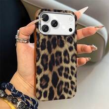 Fashion Leopard Print Design Pattern Large Hole Soft Phone Case, Compatible With IPhone17/IPhone17Pro/IPhone17Pro Max/IPhone17Air/IPhone16 15 14 13 12 11 Pro Max Fashion Phone Case - Grey - View 3