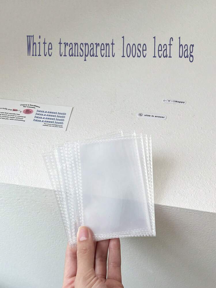 1个单壳/10张卡片、小册子3英寸Photo Booth活页夹收藏册、美甲收纳册、可爱美甲活页笔记本、PVC偶像形象收纳册、追星照片卡相册、学校文具相册收藏卡、活页相册极简风格DIY相册、卡片收藏装饰动画书、三孔活页笔记本、小型便携笔记本 - 彩色 - 查看 4