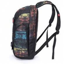Mochila Hang Loose Masculina Moderna Reforçada Porta Skate - Multicolorido - Visão 3