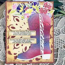 Matrices de découpe en acier au carbone, moule de découpe de fleur décorative pour chaussures, artisanat de cartes en papier DIY, utilisé pour la découpe de matériaux fins, la décoration d'artisanat de cartes, le gaufrage, outils pour projets domestiques