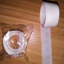 100pcs/Roll Clear Balloon Adhesive Dots, Removable Double-Sided Ultra-Thin Adhesive Dot Stickers For Wedding Birthday Decorations, Arts And Crafts, Party Supplies, Back To School Valentine's Day