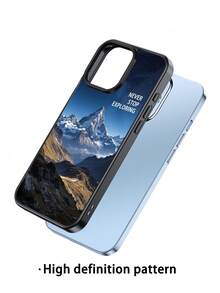 Funda de teléfono con espejo con tema navideño, antideslizante y resistente a golpes 2 en 1, funda de teléfono premium compatible con Apple 17 Series, Galaxy S Series (S24, S23, S25), Apple 11, 12, 13, 14, 15, 16 Pro, 16 Pro Max, 14 Plus, 15 Plus, 16 Plus, 15 Pro Max, Galaxy A15, A34, A35, A55