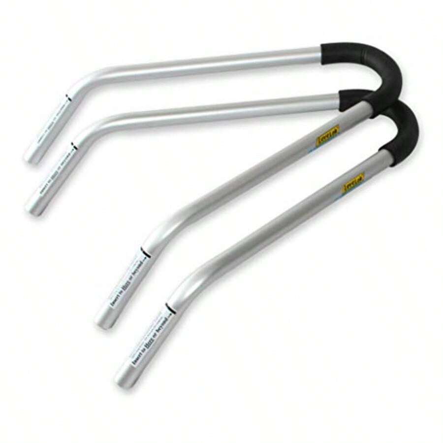 Ladder Stabilizer Standoff Brackets With Foam Elbows Sold In Pairs - As Pic - View 1