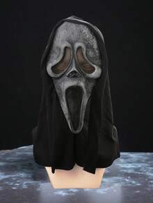 1 件 Funny World 成人尖叫派对服装面具，恐怖化妆舞会节日派对角色扮演鬼屋头饰。 - 彩色 - 查看 7