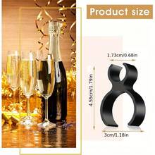 Champagne Bottle Bubble Clip, Champagne Bottle Bubble Clip, Personal Holder Clip For Champagne Bottle, Candy Kitchen And Party Supplies Champagne Bubble Clip - Multicolor - View 8