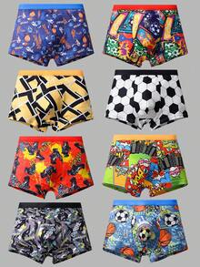 Young Boys Trunks - Blue - View 14