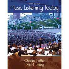 Pre-Owned Music Listening Today (Paperback) By Charles Hoffer, Darrell Bailey - Single Book - View 3