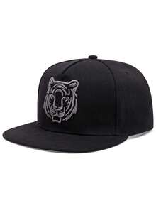 2025 Fashion Creative New Baseball Hat Animal Embroidery Street Hip Hop Hat Outdoor Cycling Mountain Climbing Sports Sunshade Hat Daily Life Leisure Commuting Decoration Flat Edge Hat Unisex Multi Functional Adjustable Skateboard Hat