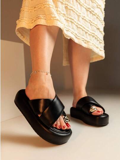 ZATURE STORES Sandália Feminina Papete Birken Flatform Asa Delta Confortável Moda Original Promoção Zature