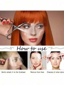 5/10/25/50pcs Shower Facial Eye Mask, Transparent Sunshade Eye Protection, Eyebrow Protection, Shower Water Baffle, Suitable For Eyelash Extension Surgery And Postoperative Care Of Eyelids, Salon Supplies,Transparent Face Visors Face Eye Protector Hair Cutting Eye Protection Mask Hair Cutting Shield - Multicolor - View 5