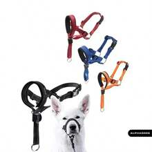 Adjustable Dog Muzzle, Anti-Bite Anti-Swallow Anti-Lick, Pet Muzzle, Training Leash Set, Suitable For Small And Large Dogs, And Comfortable Breathable