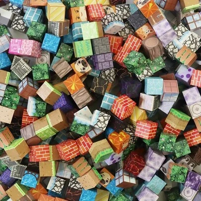 Bloques de construcción magnéticos de 50/100/200/300 piezas al azar - Juguetes sensoriales STEM, juego de cubos magnéticos para apilar para niños y niñas de 3+ años, baldosas magnéticas educativas para desarrollar habilidades STEM y creatividad, excelente para la interacción entre padres e hijos, regalos de cumpleaños y festividades