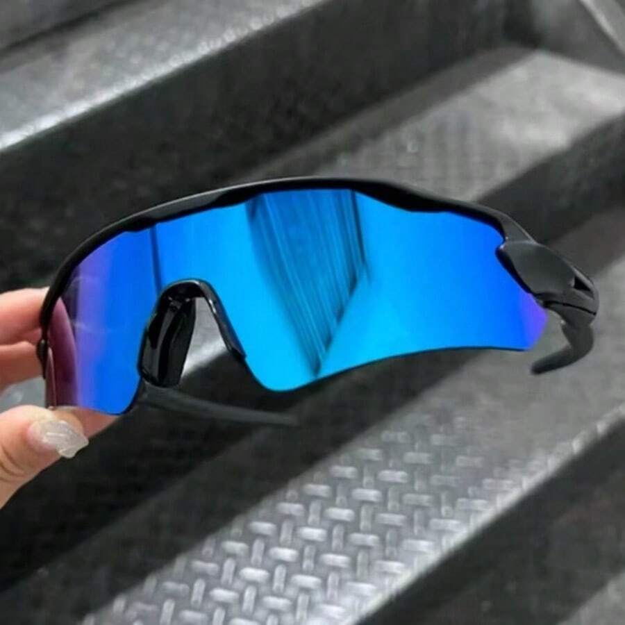 Sunglasses Magnifying Glasses Cycling Sports Running Beach Beach Tennis Men Women Unisex UV400 Protection - 藍色 - 查看 1