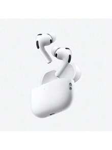 AirPods Pro (Thế hệ thứ 3) kèm hộp sạc MagSafe (USB-C) Tai nghe Bluetooth Apple dành cho iPhone/iPad/Mac (Màu trắng) - trắng - Xem 1